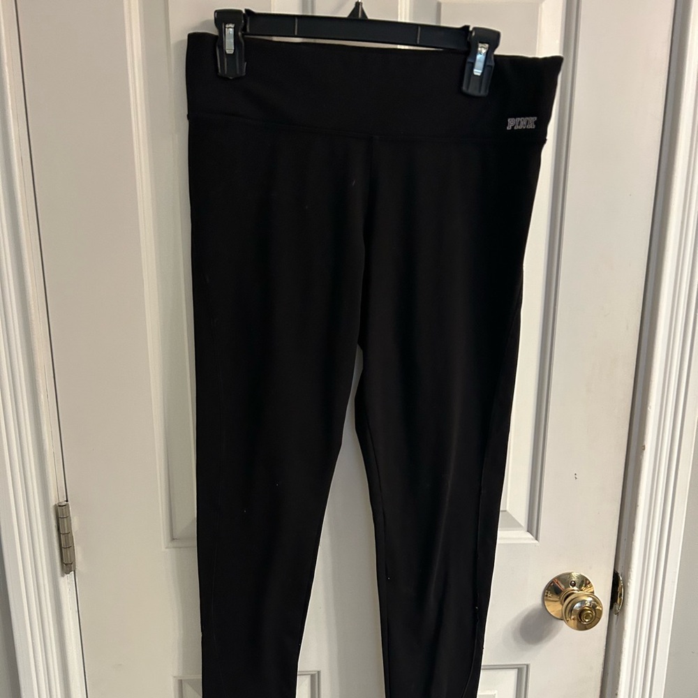 Pink by Victoria’s Secret Black Leggings Pants